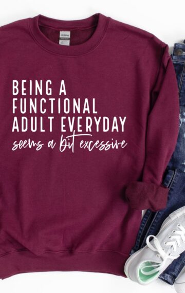 Functional Adult Crewneck